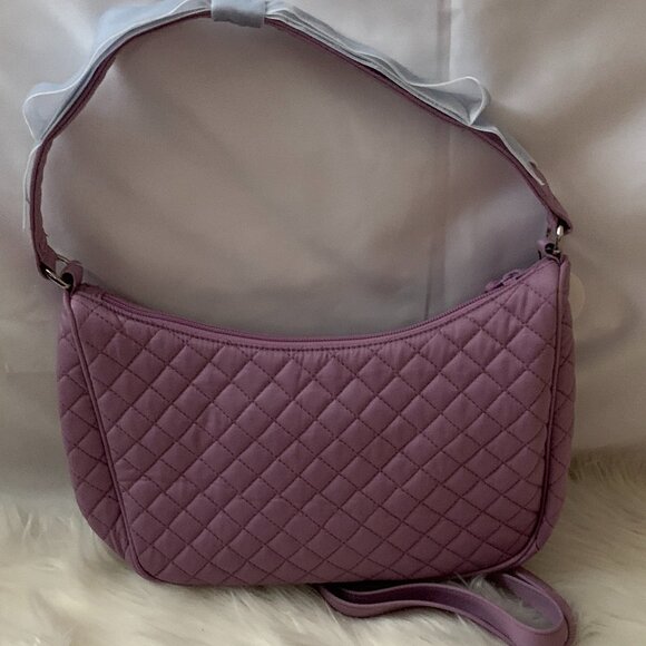 VERA BRADLEY X DISNEY Beauty and the Beast Frannie Crescent Crossbody Bag - Picture 4 of 6